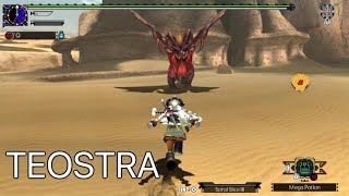 MHGU | Hunting Teostra with Dual Blades