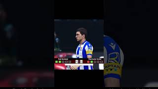 Manchester United Vs Real Sociedad | Penalty Shootout UEL 2025 | Pes 2021 #shorts