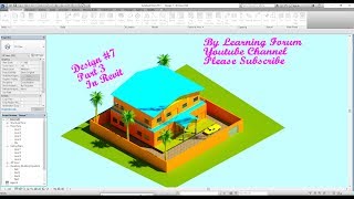 Modern House Design 7 Part 3 in Revit Profile