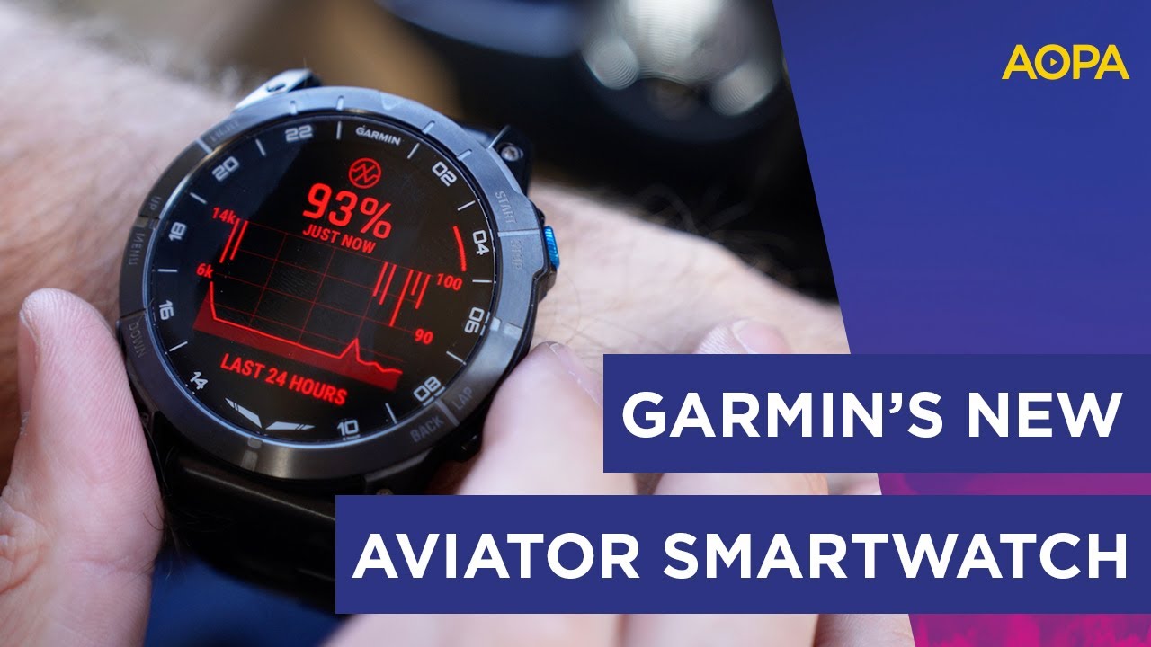 Garmin D2™ Mach 1 Pro Aviator Smartwatch