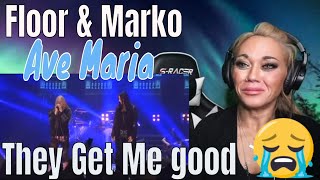 Floor and Marko AVE MARIA REACTION | Just Jen reacts accordingly | She CRIES!!!