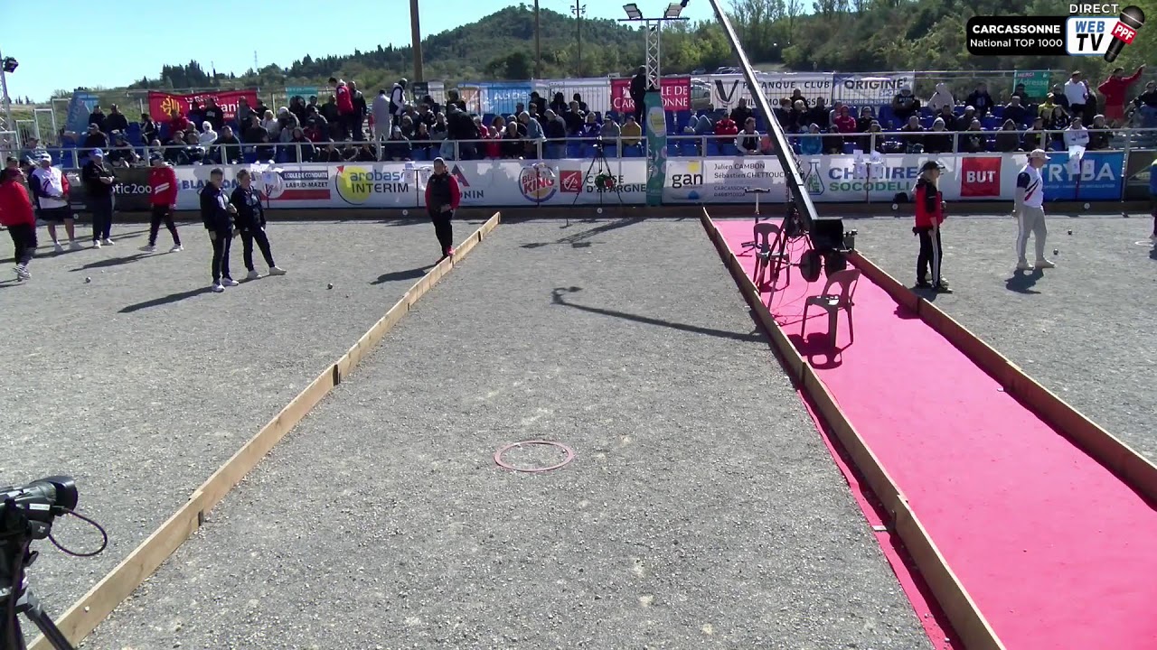 Miniature : PPF TOUR 2024 National TOP 1000 CARCASSONNE - Quart TRIPLETTE OPEN: Equipe PHILIPOT contre FOYOT