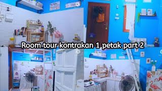 ROOM TOUR KONTRAKAN 1 PETAK PART 2