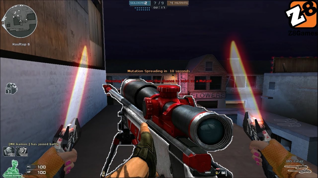 Crossfire NA 2.0 : Awm Invictus - Dual Laser Dagger - Hero Mode X - Zombie V4