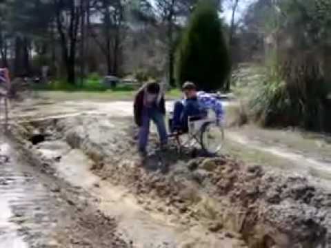 Wheelchair Hijinks #1