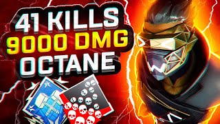 ЗР-186! 41 KILLS & 9000 DAMAGE ON OCTANE.EXE, FOR 2 GAMES ! октейн гайд апекс легенд реликвия apex