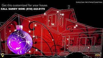 Christmas 3D Video Mapping Projections