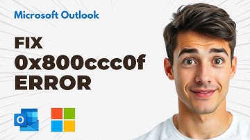 Hoe Outlook-fout 0x800ccc0f op te lossen (de gemakkelijkste manier) (handleiding 2025)