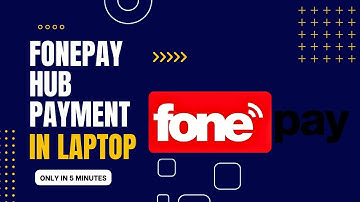 fonepay Hub payment through laptop/computer || Mobile banking payment