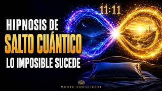 Hipnosis De Salto Cuántico Mientras Duermes, Lo Imposible Comienza A Suceder