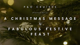 A sprinkling of festive cheer from P&O Cruises Food Heroes