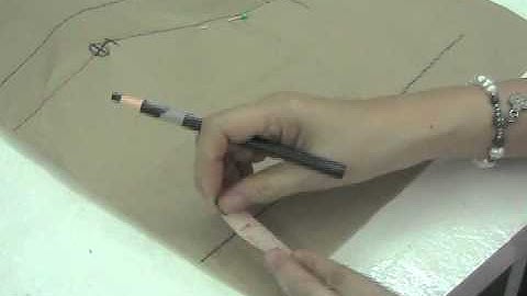 Lesson 2-10   SMALL Front Block Pattern Bodice Part 1b - BASIC DRESS WITH WAISTLINE