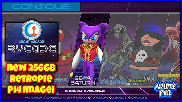 This RetroPie Build Has 3DO, Atari Jaguar & Sega Saturn! Raspberry Pi 4 Rycade 256GB 11K Game Image!