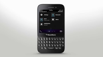 Wi Fi & Bluetooth Connections  BlackBerry Q5   Official How To Demo