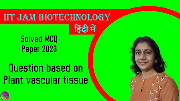 IIT JAM Biotechnology | Paper 2023 | Solved MCQ | Solving Questions with Gauri ma’am