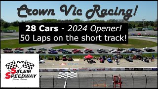 Crown Vics - 1/4 mile track - FULL RACE! - 2024 Season Opener