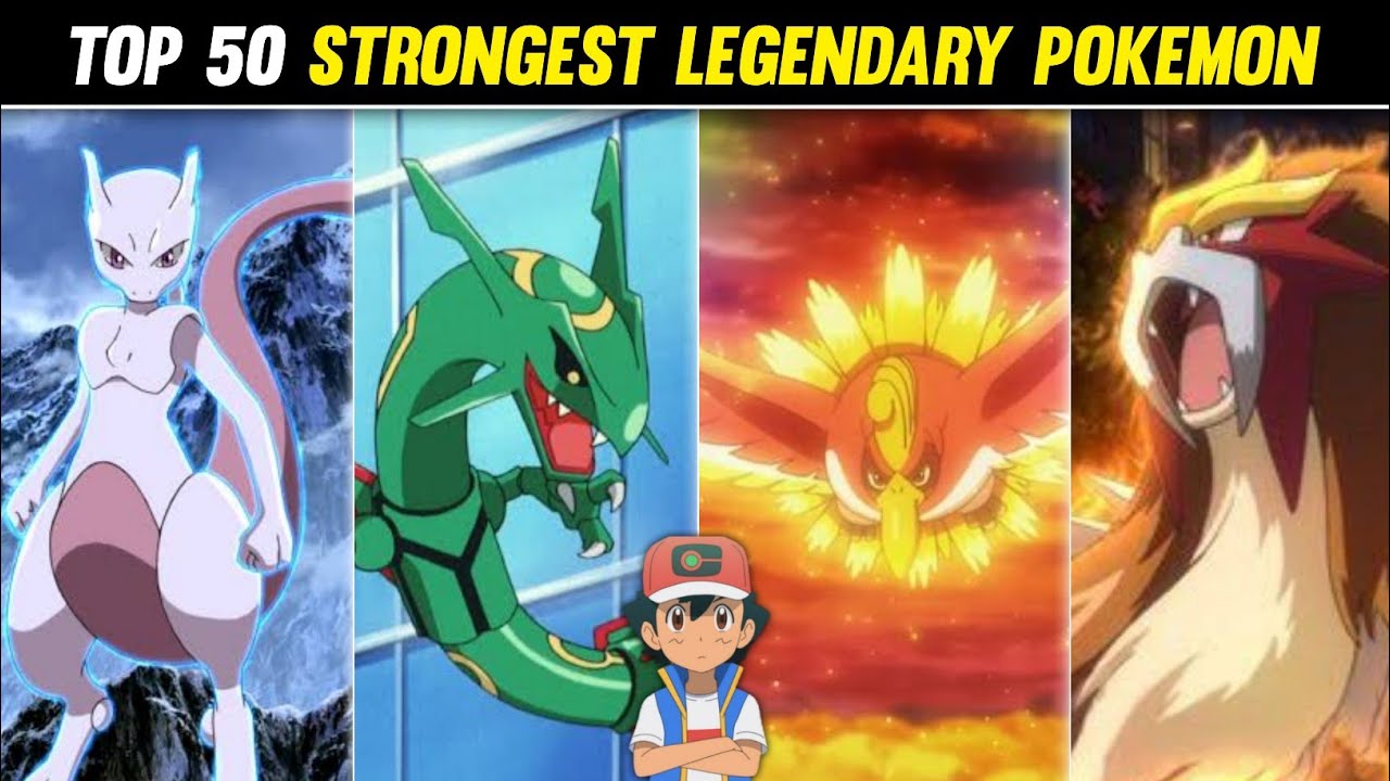 Top 50 Strongest Legendary Pokemon Ranking All Strongest Legendary 