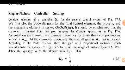 IPC_ UNIT10_ ZIEGLER - NICHOLAS CONTROLLER SETTINGS