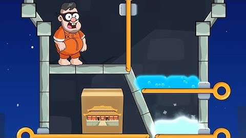 Prison Pin Rescue Gameplay Level Solution/ Pull The Pin Android Mobile Game