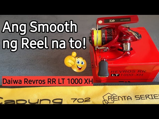 DAIWA REVROS RR LT 1000 XH FISHING REEL FEAT CAPUNG 702 PENTA SERIES GEN 3  ULTRALIGHT FISHING ROD 