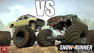 SnowRunner: MONSTERMAX 2 vs The ULTIMATE F450