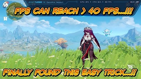 Easy Trick Fix FPS Limit Genshin Impact MIUI 12.5.2 & MIUI 12.5.4 Poco X3 Pro