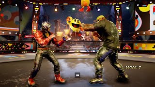 TEKKEN 7 S4 — New Stage &quot;PAC-MAN ARENA&quot; Gameplay + Kunimitsu &amp; More Season 4 Matches