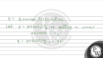 In a multiple choice examination with three possible answers for each of the five questions, wha....