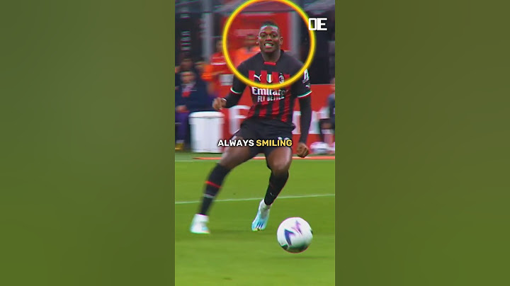 why rafael leao is always smiling 😯