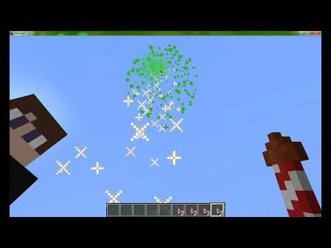 فيديو: كيفية صنع الألعاب النارية في Minecraft