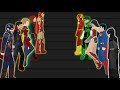 Avengers vs justice league