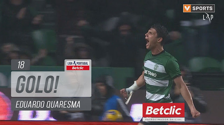 Golo Eduardo Quaresma: Sporting (2)-0 Braga (Liga 23/24 #21)