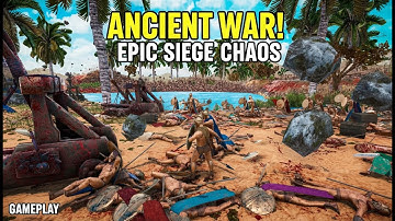 1,000 Catapults vs 50,000 Spartans – Ultimate Siege Battle in UEBS!