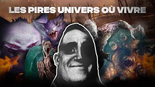 Cinq des PIRES Univers de Fiction où Habiter !