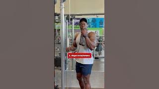 Top 3 Cable Attachments for Biceps (My Favorites) #biceps #workout