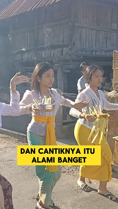 3 Paras Cewek Bali Cantik Alami 😱🗿 #shorts
