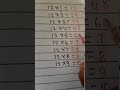 Multiplication of 12