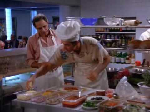 Seinfeld - Kramer and Papi Pizza Debate - YouTube