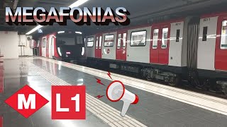 Megafonias Metro Barcelona L1 Serie 8000