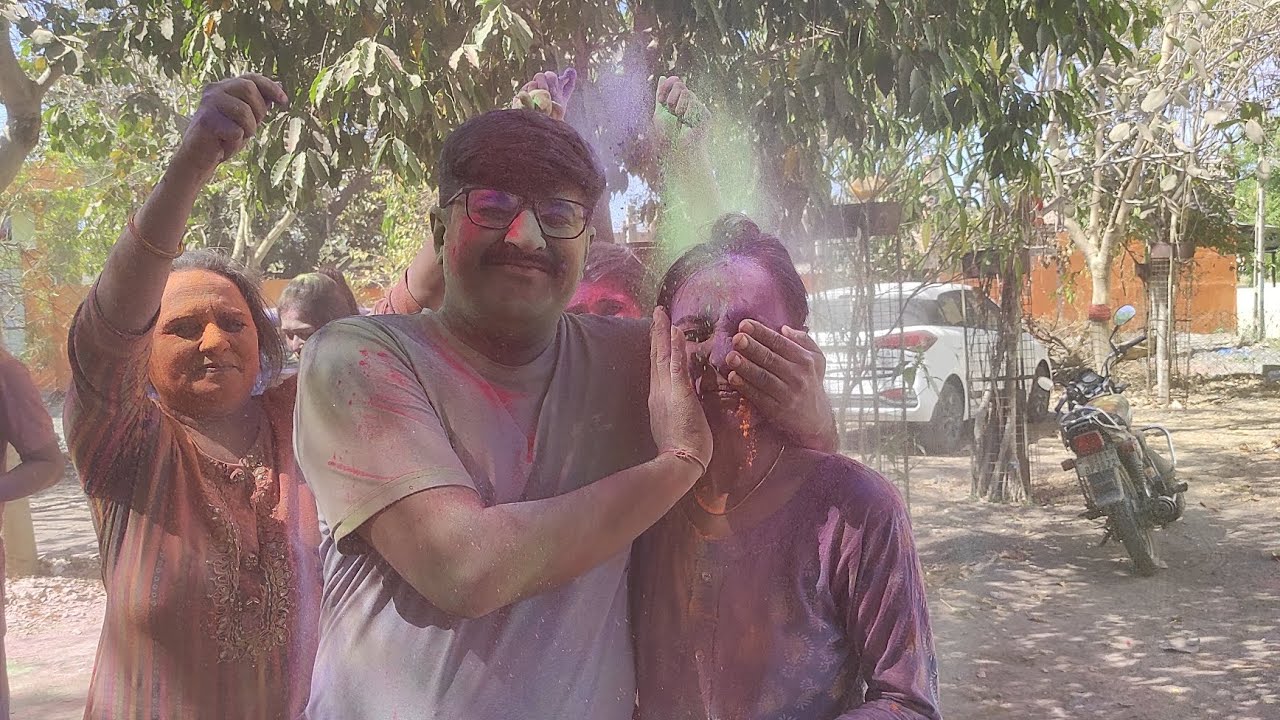 2025 Govind Park Holi celebration, Holi song, #holisong #holicelebration #dhuleti #होली_गीत_2025