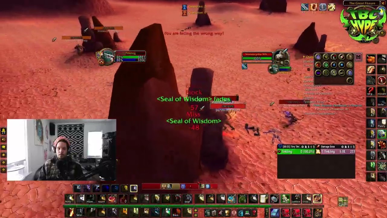 TBC Hype! Prot Pally Questing #boostgang #chat #wowclassic #wowclassicanniv... | #sunzeek on #Twitch