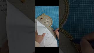 diy aesthetic clock from bekaar thermocosheet@shashandicraft #diy #homedecor #easycraft #shorts