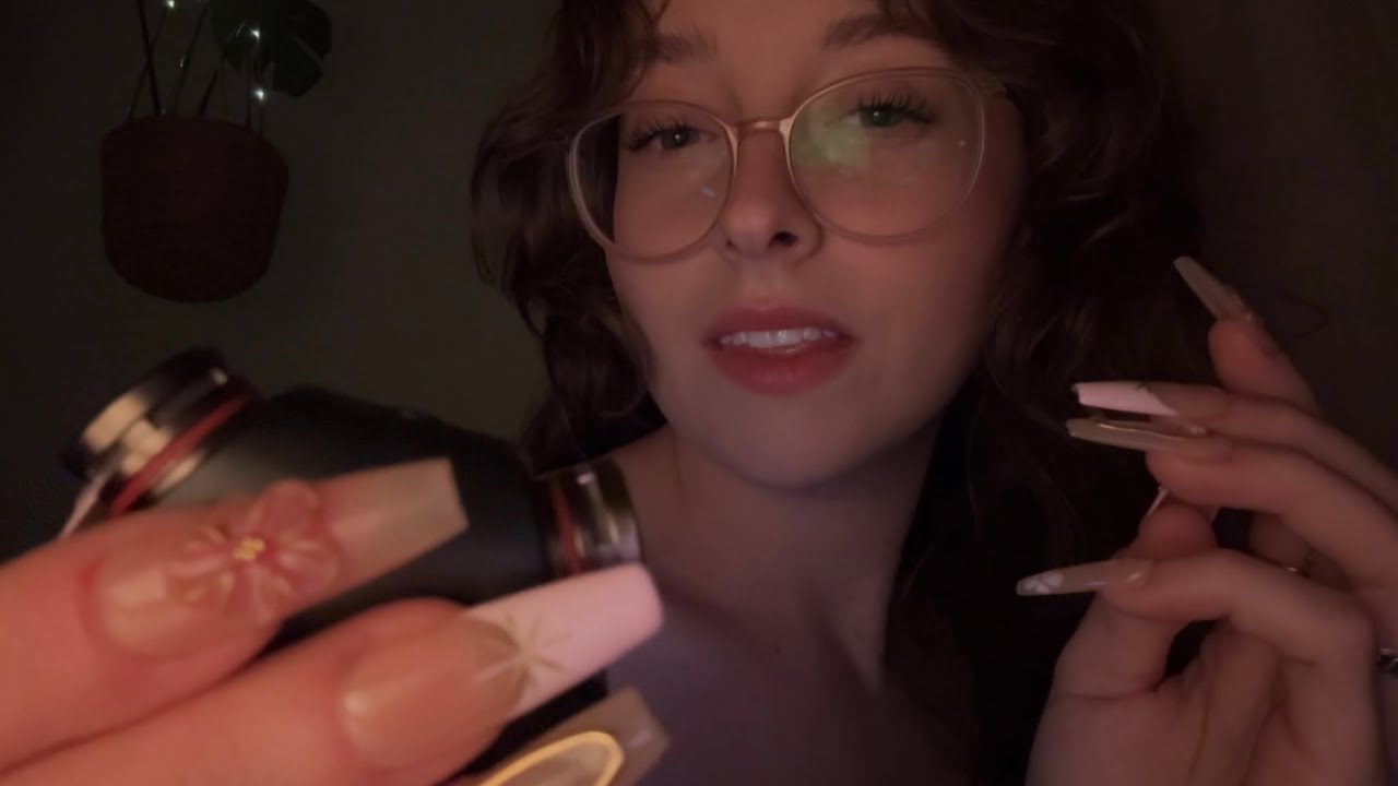 ASMR if you LOVE tascam tingles just like me (personal attention, mouth sounds, taps and scratches)