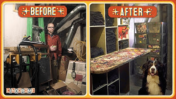 I Built Secret Storage...in the Furnace Room!