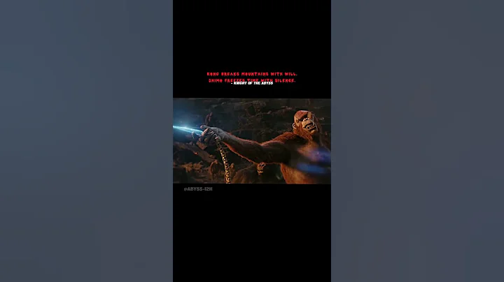 Kong Meets Shimo | Godzilla x Kong The New Empire Movie #movies #quotes