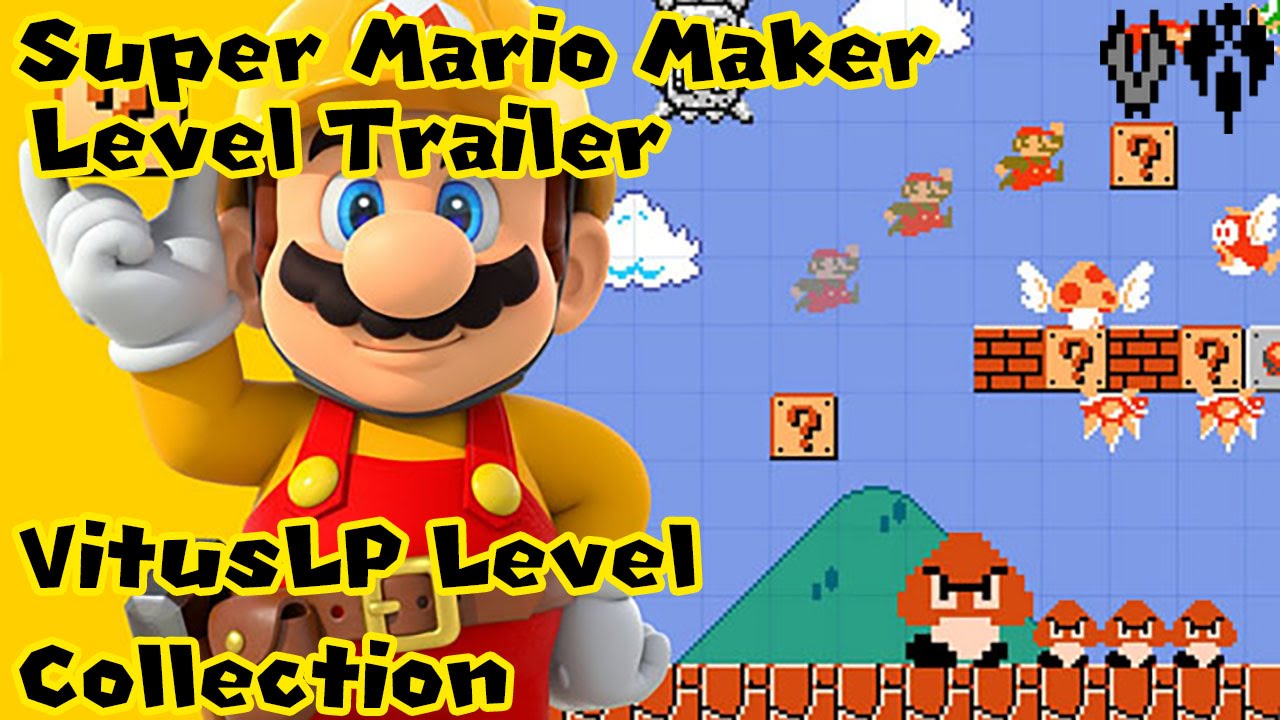 Super Mario Maker - Level Showcase - VitusLP Level Collection - YouTube