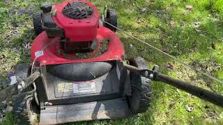 I Took My Lawnmower For A Walk