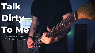 Poison  Talk Dirty To Me  Guitar Cover By Tobycanobe