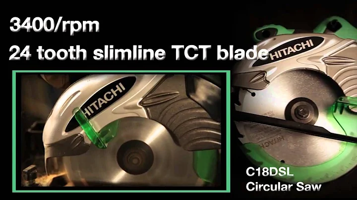 Hitachi C18DSL 18V Circular Saw