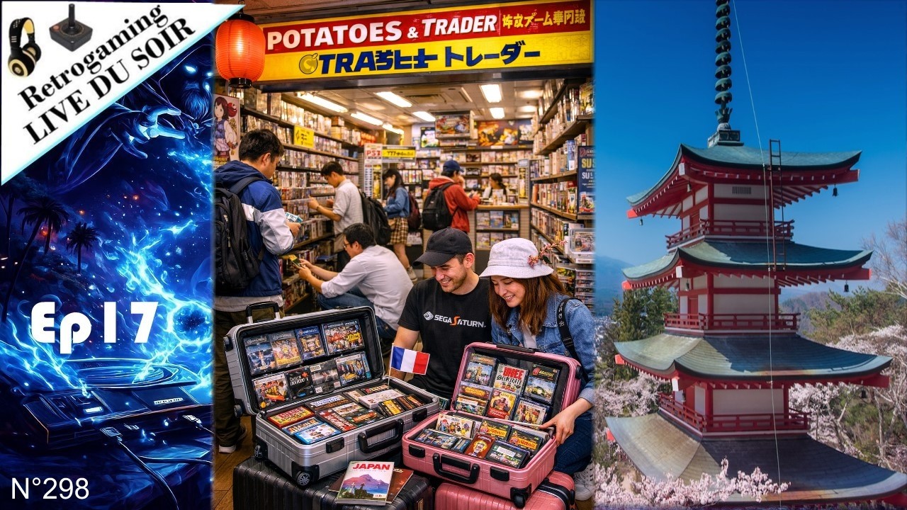 Live du soir - Une Vision du Retrogaming Voyages au JAPON avec des invités Ep17